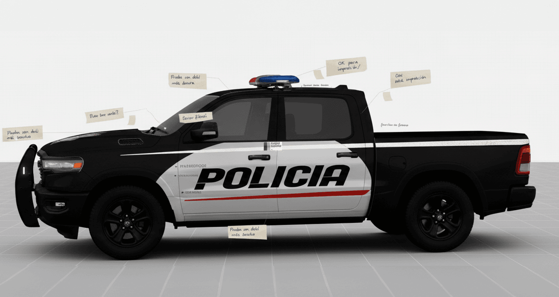 Equipamiento de Vehículos Tácticos